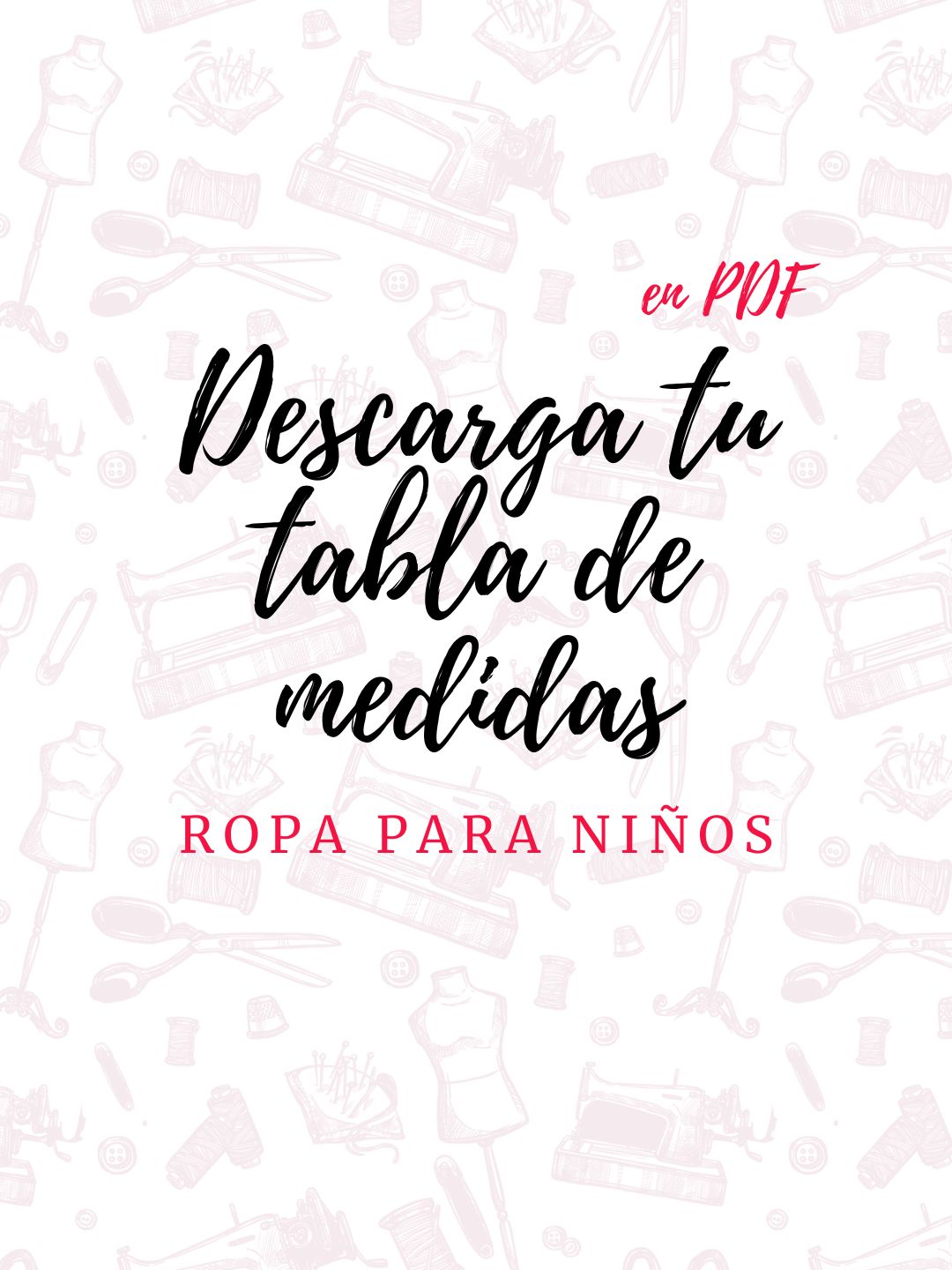 tabla de medida ropa para niños